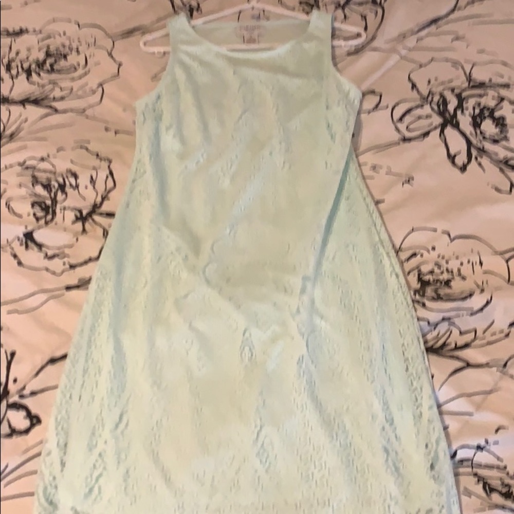 Midi Carmen Marc Valvo Dress - mint color
